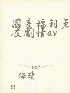国产福利免费午夜剧情av