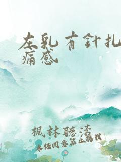 左乳有针扎的刺痛感