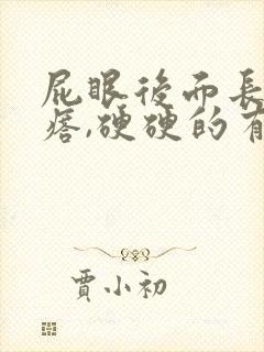 屁眼后面长大疙瘩,硬硬的有点疼