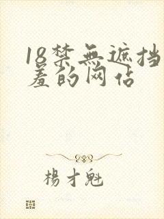 18禁无遮挡羞羞的网站