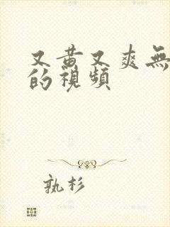 又黄又爽无遮挡的视频