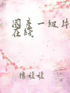 国产一级片精品在线