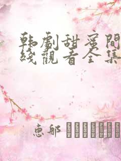 韩剧甜蜜间谍在线观看全集高清