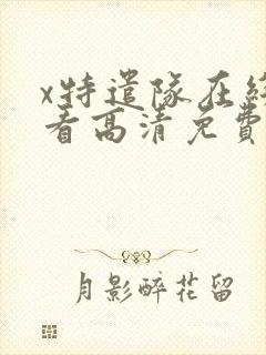 x特遣队在线观看高清免费完整版