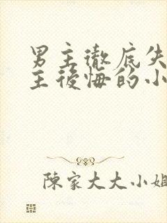 男主彻底失去女主后悔的小说