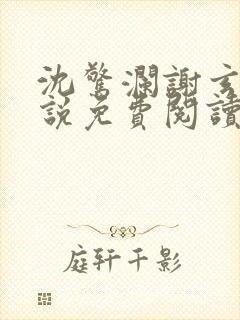 沈惊澜谢玄寂小说免费阅读最新章节