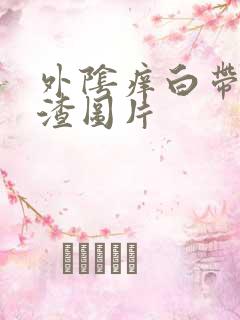 外阴痒白带豆腐渣图片