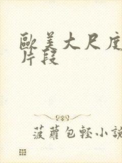 欧美大尺度吻戏片段