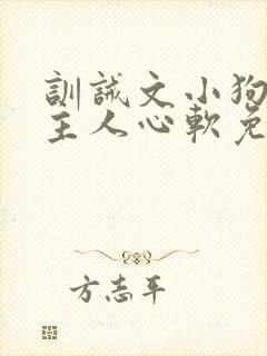 训诫文小狗不怕主人心软免费阅读