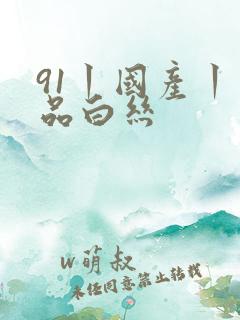 91丨国产丨精品白丝