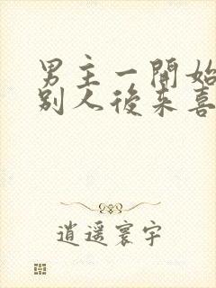 男主一开始喜欢别人后来喜欢女主