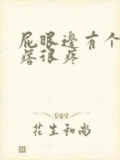 屁眼边有个硬疙瘩很疼