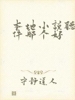 本地小说听书软件哪个好