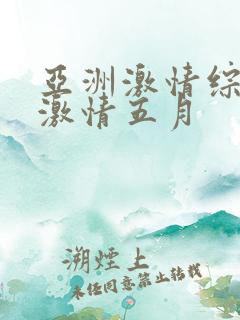 亚洲激情综合网激情五月