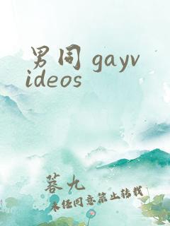 男同 gayvideos