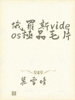 俄罗斯videos极品毛片