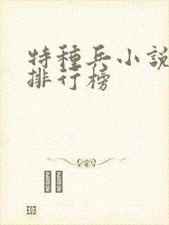 特种兵小说大全排行榜