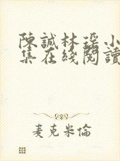 陈诚林瑶小说全集在线阅读