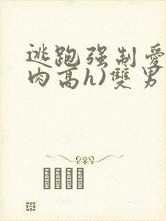 逃跑强制爱(巨肉高h)双男主