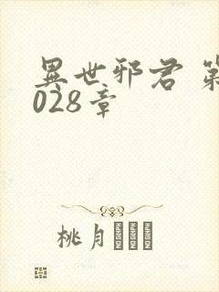 异世邪君 第1028章