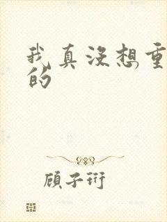 我真没想重生啊的