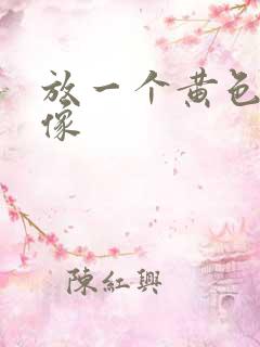 放一个黄色的录像