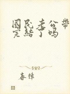 国民老公带回家完结了吗