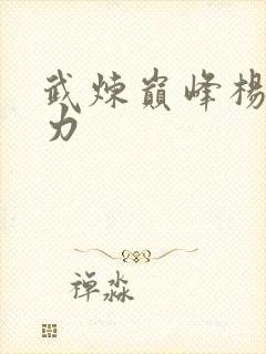 武炼巅峰杨开实力