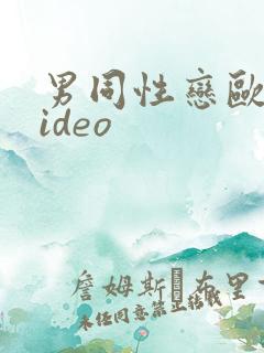 男同性恋欧美video