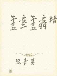 午夜午夜精品一区二区99