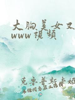 大胸美女又黄又www视频