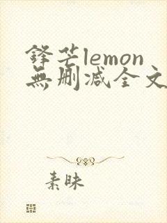 锋芒lemon无删减全文阅读笔趣阁