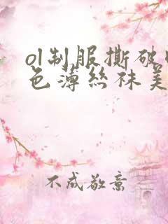 ol制服撕破肉色薄丝袜美腿