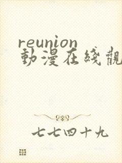 reunion动漫在线观看免费