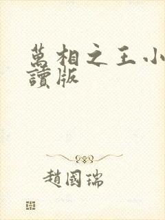 万相之王小说阅读版