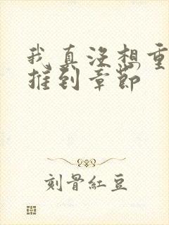 我真没想重生啊推到章节