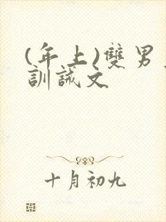 (年上)双男主训诫文