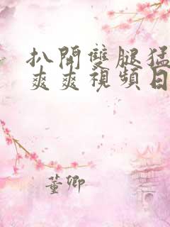 扒开双腿猛进入爽爽视频日日