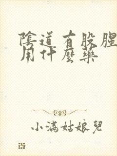 阴道有股腥臭味用什么药