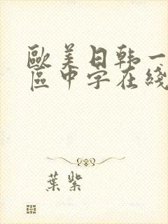 欧美日韩一区二区中字在线播放