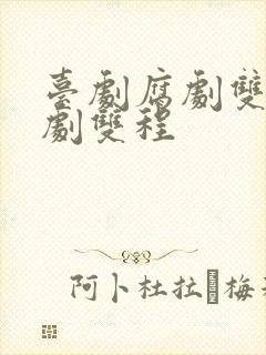 台剧腐剧双男主剧双程