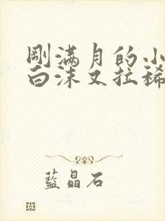 刚满月的小猫吐白沫又拉稀怎么办