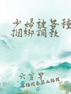 少妇被各种姿势捆绑调教