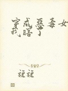 穿成恶毒女配后我瞎了