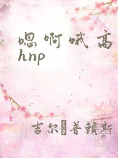 嗯 啊 哦 高hnp