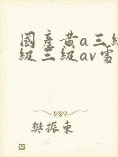 国产黄a三级三级三级av处女