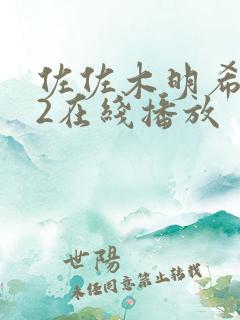 佐佐木明希022在线播放