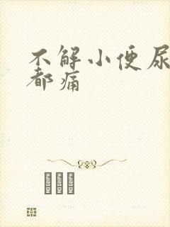 不解小便尿道口都痛