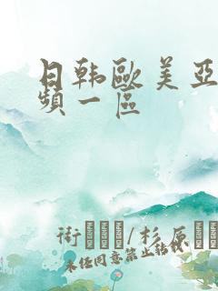 日韩欧美亚洲视频一区