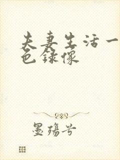 夫妻生活一级黄色录像